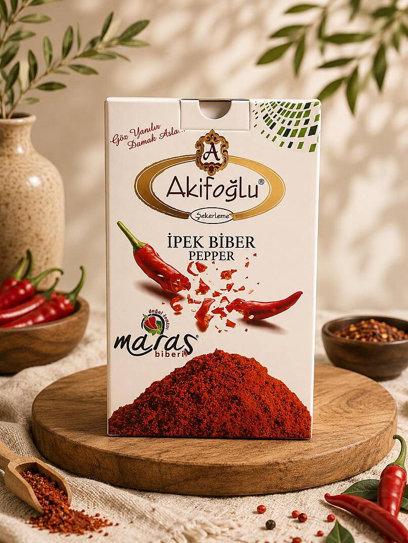 MARAŞ İPİK PUL BİBER (TATLI) - 1