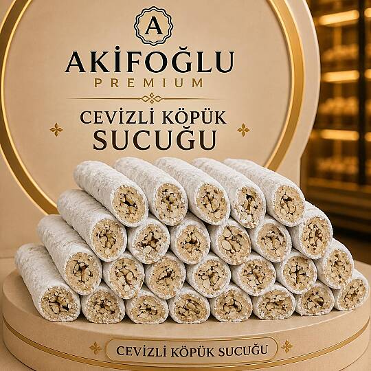 PEKMEZLİ CEVİZLİ SUCUK (BEYAZ)
