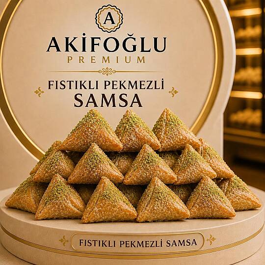 PEKMEZLİ FISTIKLI SAMSA